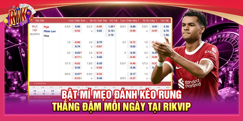5+ Mẹo Đánh Kèo Rung Thắng Đậm Mỗi Ngày Tại Rikvip